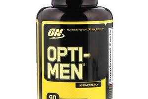 Витаминно-минеральный комплекс для спорта Optimum Nutrition Opti-Men 90 Tabs
