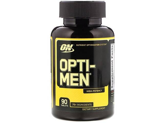 Витаминно-минеральный комплекс для спорта Optimum Nutrition Opti-Men 90 Tabs