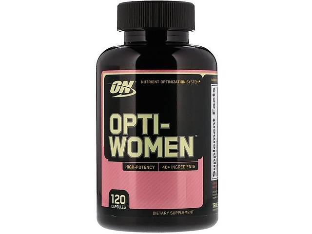 Витаминно-минеральный комплекс для спорта Optimum Nutrition Opti-Women 120 Caps