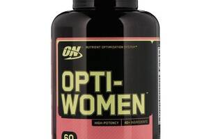 Витаминно-минеральный комплекс для спорта Optimum Nutrition Opti-Women 60 Caps