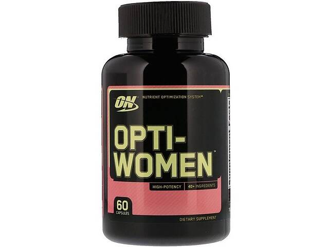 Витаминно-минеральный комплекс для спорта Optimum Nutrition Opti-Women 60 Caps