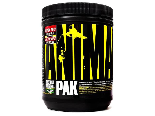 Витаминно-минеральный комплекс для спорта Universal Nutrition Animal Pak Powder 300 g /22 servings/ Apple Jacked