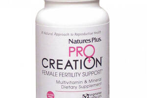 Витаминно-минеральный комплекс для женщин Nature's Plus ProCreation Female Fertility Support 60 Veg Caps