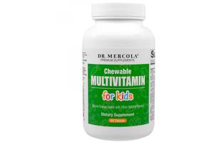 Витаминно-минеральный комплекс Dr. Mercola Chewable Multivitamin for Kids 60 Chewable Tabs