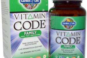 Витаминно-минеральный комплекс Garden of Life Vitamin Code Family 120 Veg Caps GOL-11370