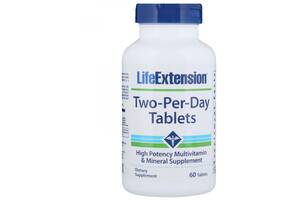 Витаминно-минеральный комплекс Life Extension Two-Per-Day 60 Tabs