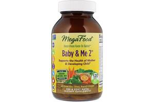 Витаминно-минеральный комплекс MegaFood Baby & Me 2 120 Tabs