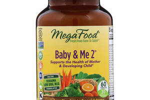 Витаминно-минеральный комплекс MegaFood Baby & Me 2 60 Tabs MGF-10314