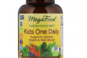 Витаминно-минеральный комплекс MegaFood Kid's One Daily 30 Tabs