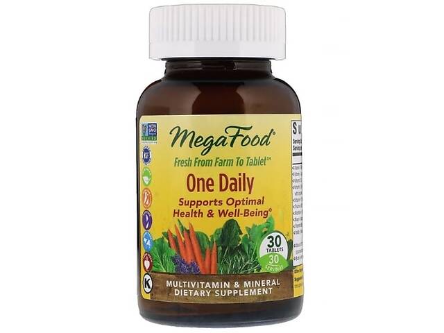 Витаминно-минеральный комплекс MegaFood One Daily 30 Tabs MGF-10150