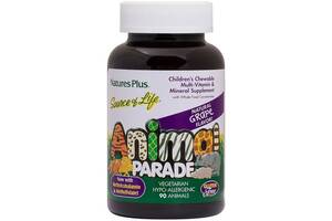 Витаминно-минеральный комплекс Nature's Plus Animal Parade 90 Chewable Tabs Grape Flavor NTP29984