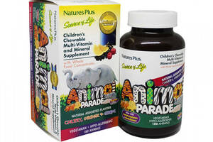 Витаминно-минеральный комплекс Nature's Plus Animal Parade Gold 180 Chewables Cherry Orange Grape flavors