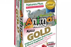 Витаминно-минеральный комплекс Nature's Plus Animal Parade Gold 60 Chewable Tabs Cherry