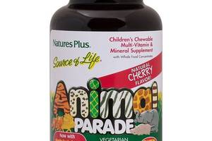 Витаминно-минеральный комплекс Nature's Plus NTP29970 Animal Parade 90 Animal Shaped Gummies Cherry Flavor