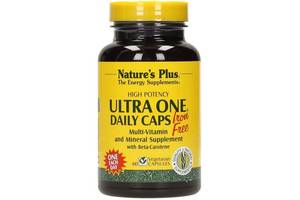 Витаминно-минеральный комплекс Nature's Plus Ultra One Daily Caps Iron Fre 60 Caps