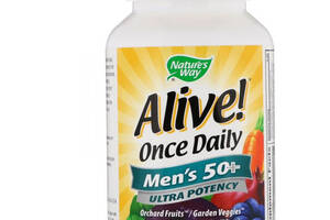 Витаминно-минеральный комплекс Nature's Way Alive! Once Daily Men's 50+ 60 Tabs