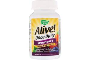 Витаминно-минеральный комплекс Nature's Way Alive! Once Daily Women's 60 Tabs NWY-15686