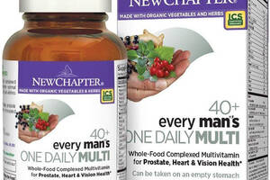 Витаминно-минеральный комплекс New Chapter 40+ Every Man's One Daily Multi 48 Tabs
