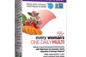 Витаминно-минеральный комплекс New Chapter 55+ Every Woman's One Daily Multi 48 Veg Tabs NC0380