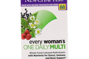 Витаминно-минеральный комплекс New Chapter Every Woman's One Daily Multi 48 Tabs