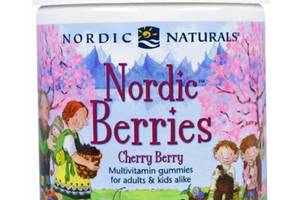 Витаминно-минеральный комплекс Nordic Naturals Nordic Berries 120 Gummies Cherry Berry