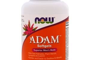 Витаминно-минеральный комплекс NOW Foods ADAM, Superior Men's Multi 90 Softgels