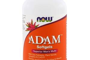 Витаминно-минеральный комплекс NOW Foods ADAM, Superior Men's Multi 180 Softgels NOW-03881