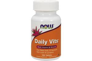 Витаминно-минеральный комплекс NOW Foods Daily Vits 100 Tabs