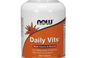 Витаминно-минеральный комплекс NOW Foods Daily Vits 250 Tabs