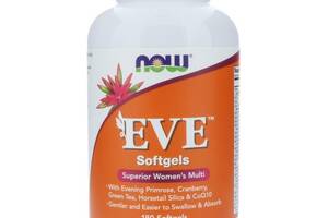 Витаминно-минеральный комплекс NOW Foods Eve Superior Women's Multi 180 Softgels