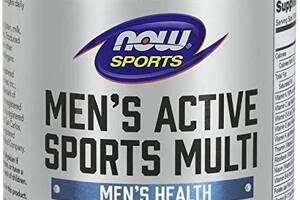 Витаминно-минеральный комплекс NOW Foods Men's Active Sports Multi 90 Softgels