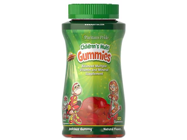 Вітамінно-мінеральний комплекс Puritan's Pride Children's Multivitamins and Minerals 120 Gummies