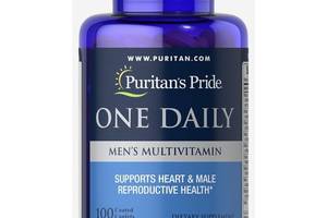 Витаминно-минеральный комплекс Puritan's Pride One Daily Men's Multivitamin 100 Caplets