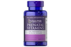 Витаминно-минеральный комплекс Puritan's Pride Prenatal Vitamins 100 Caps