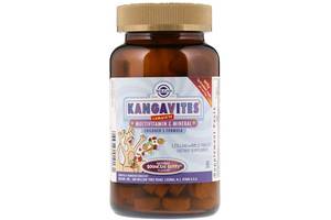 Витаминно-минеральный комплекс Solgar Kangavites, Complete Multivitamin & Mineral Children's Formula 120 Chewable Tab...