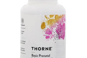 Витаминно-минеральный комплекс Thorne Research Basic Prenatal 90 Caps