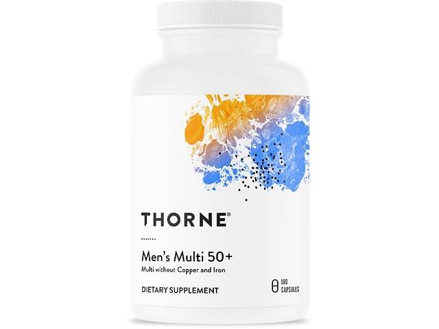 Витаминно-минеральный комплекс Thorne Research Men's Multi 50+ 180 Caps THR-01132