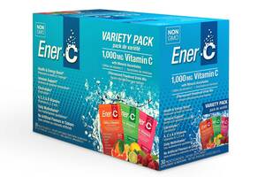 Витаминный напиток Ener-C для повышения иммунитета ассорти Vitamin C 30 пакетиков (EC05)