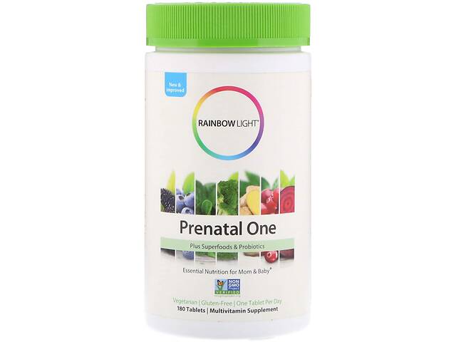 Витамины для беременных Rainbow Light Prenatal One 180 таблеток (30423)