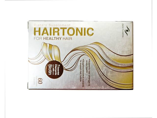 Витамины для волос та ногтей Eva HAIRTONIC 60 капсул