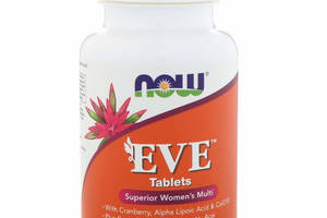 Витамины для женщин Ева Eve Women s Multi Now Foods превосходный комплекс 90 таблеток