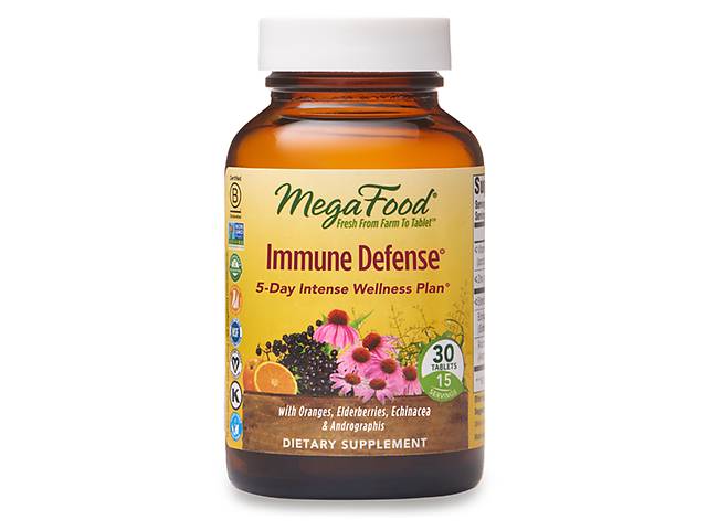 Иммунная защита, Immune Defense, MegaFood, 30 таблеток