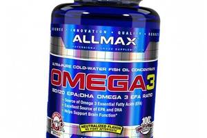 Жирные кислоты Омега 3 Omega 3 Allmax Nutrition 180гелкапс (67134001)