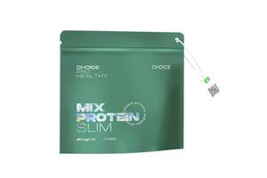 Жиросжигатель Низкокалорийный коктейль Mix Protein Slim PRO HEALTHY CHOICE 405 г