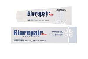 Зубная паста Plus Pro White отбеливающая Biorepair 75 мл