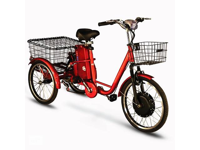 Електровелосипед триколісний вантажний 3-CYCL + реверс