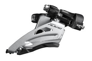 Перемикач перед. 36T пiд трубу 34,9мм (адаптер 31,8) SHIMANO Alivio FD-M4020-M-B