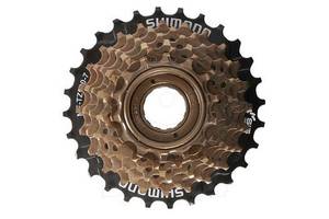 Зірочки задні 7-к 14-28Т SHIMANO TZ-500 (коричневий)