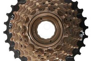 Зірочки задні 7-к 14-28Т SHIMANO TZ-500 (коричневий)