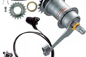 Втулка задня Al 36H 14G CP SHIMANO NEXUS Inter-3 1800 мм з комплектом SL-3S42E